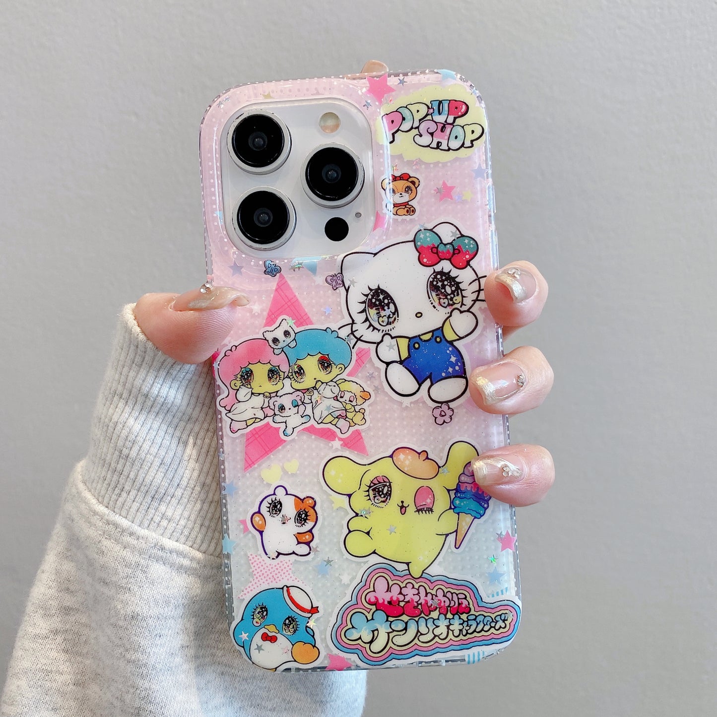 Cartoon Paradise with Chain