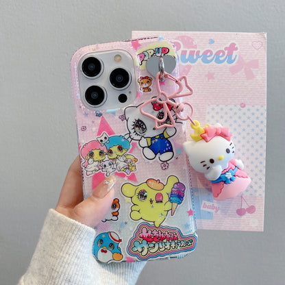 Cartoon Paradise with Chain