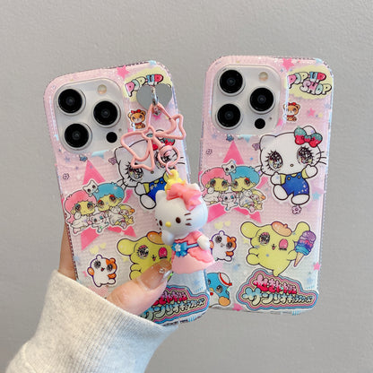 Cartoon Paradise with Chain
