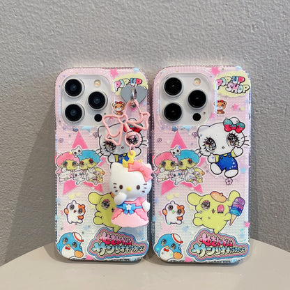 Cartoon Paradise with Chain